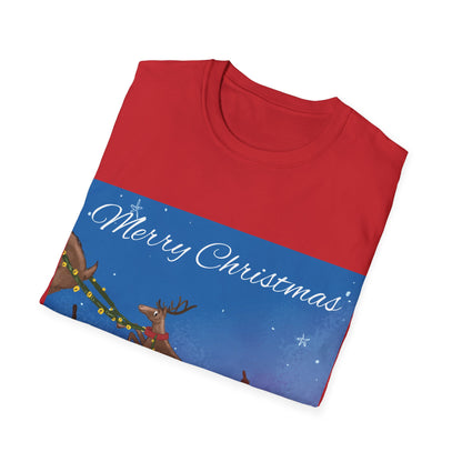 Happy Holidays Santa Claus Whispers Unisex  T-Shirt