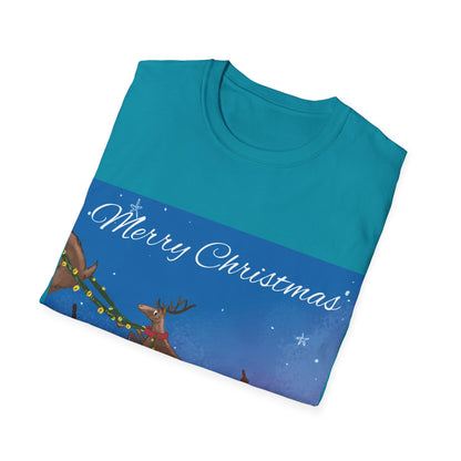 Happy Holidays Santa Claus Whispers Unisex  T-Shirt