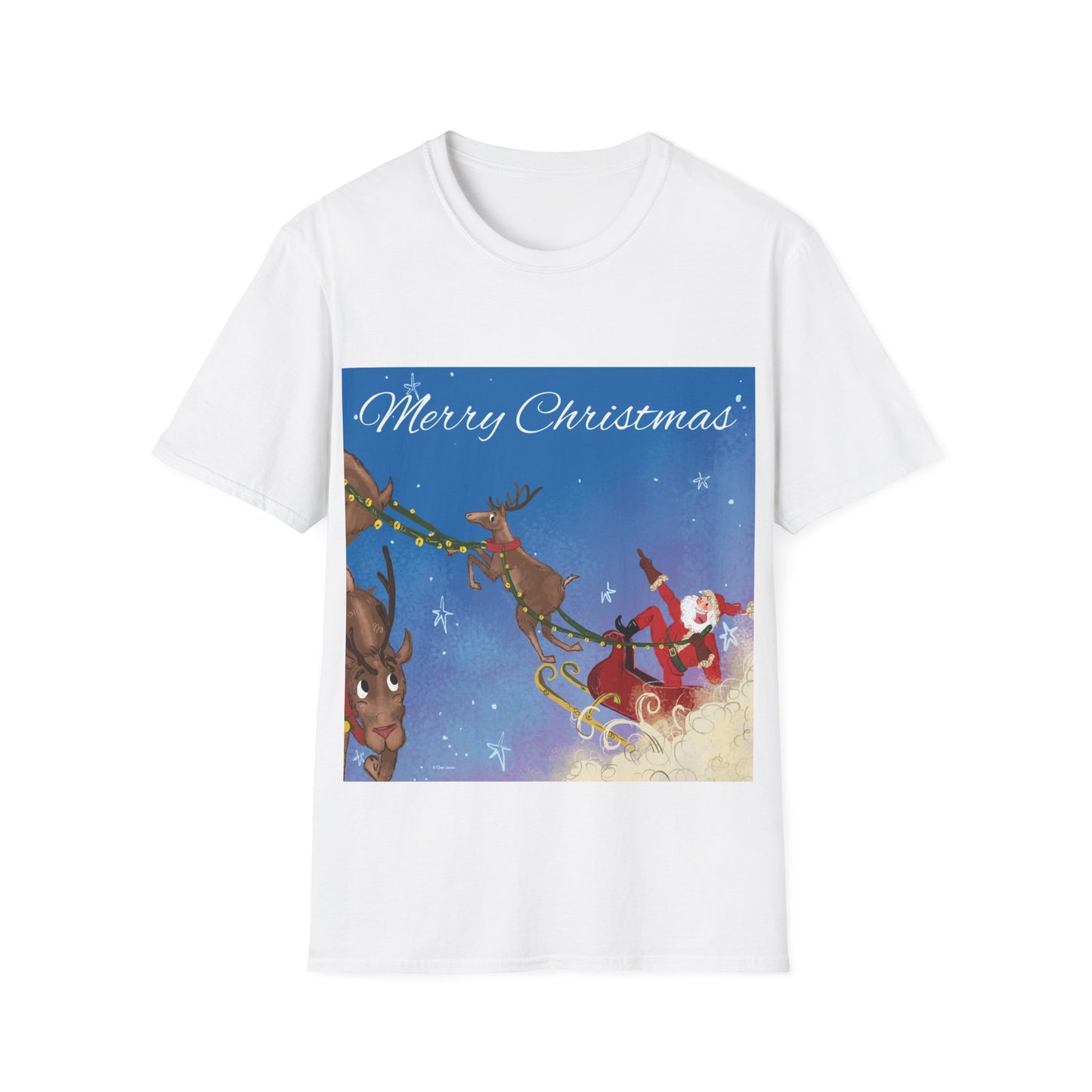 Happy Holidays Santa Claus Whispers Unisex  T-Shirt