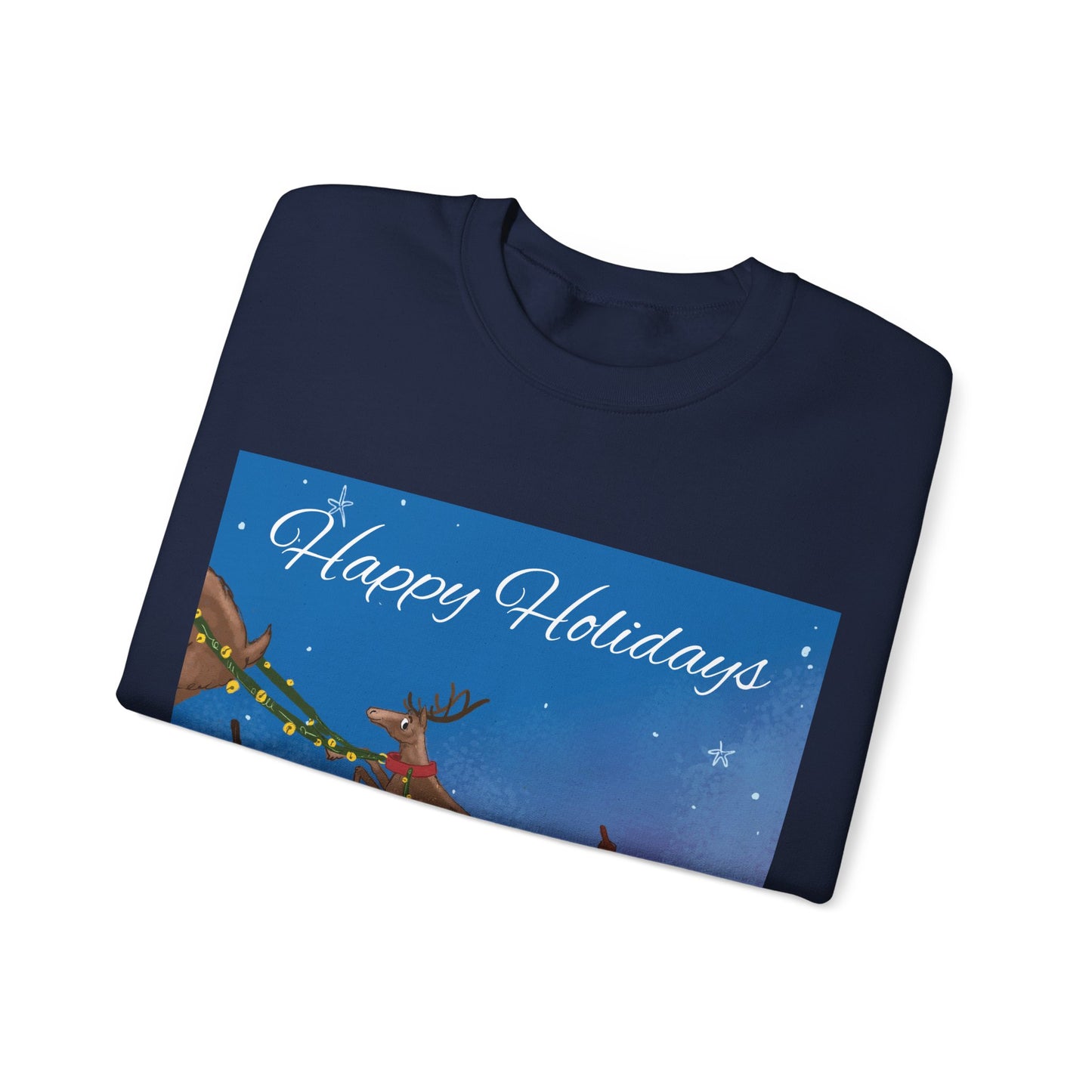 Happy Holidays Santa Claus Whispers Unisex Sweatshirt