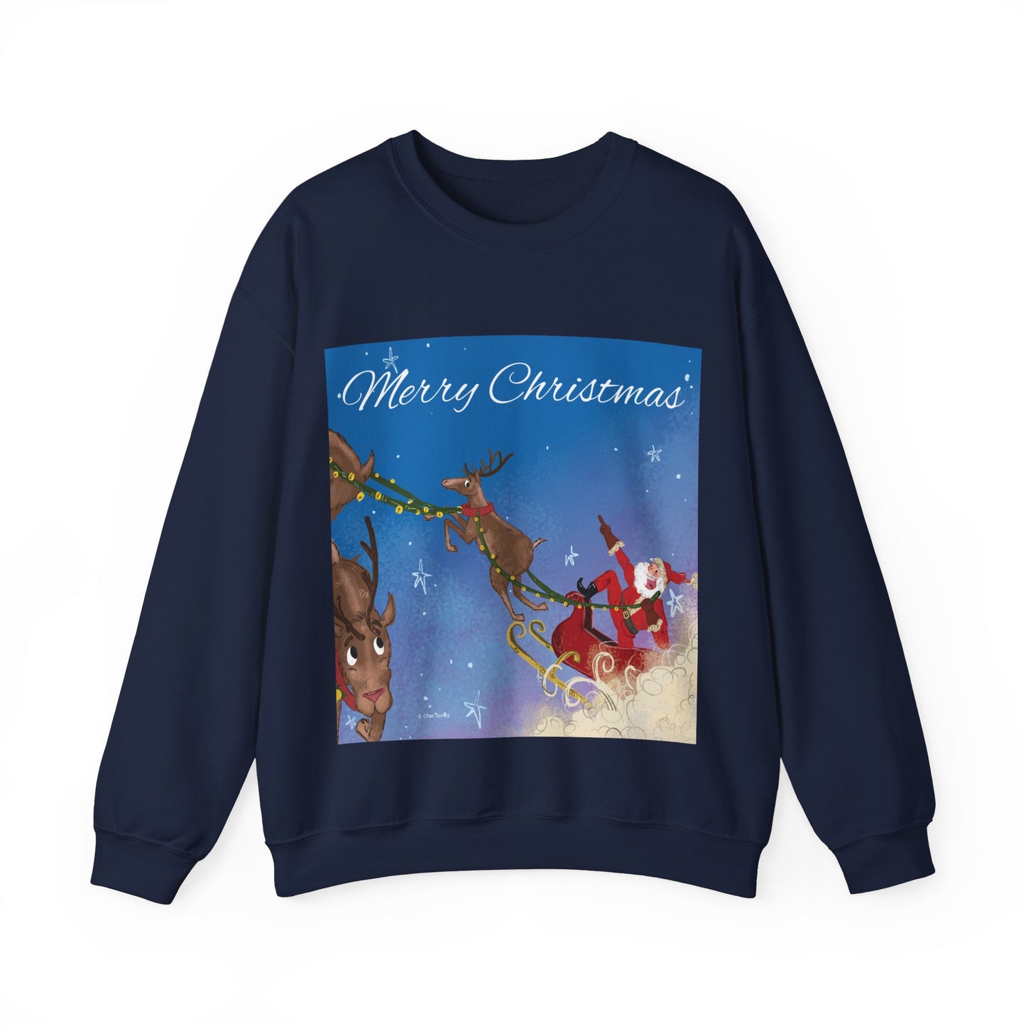 Santa Claus Whispers Unisex Sweatshirt