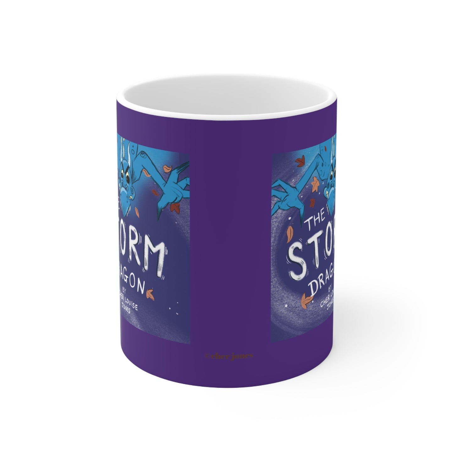 The Storm Dragon Ceramic Coffee Cups, 11oz, 15oz