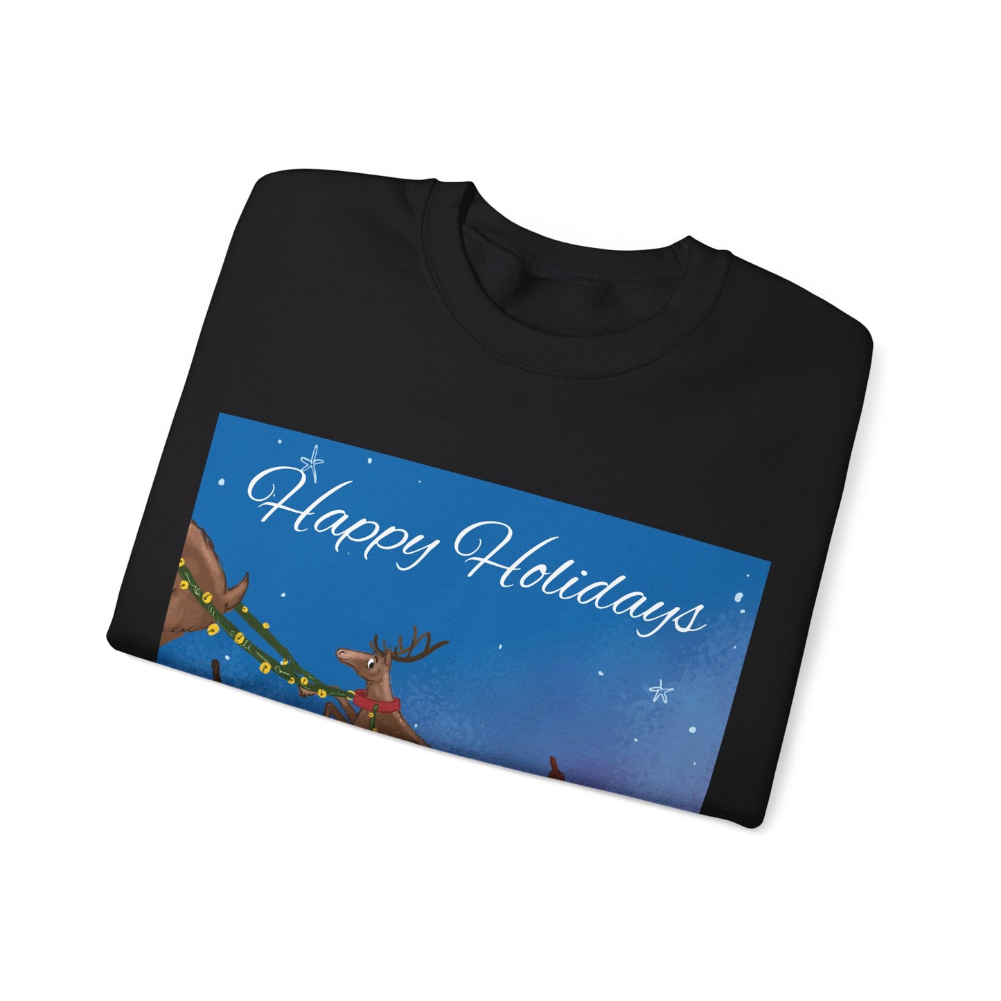 Happy Holidays Santa Claus Whispers Unisex Sweatshirt