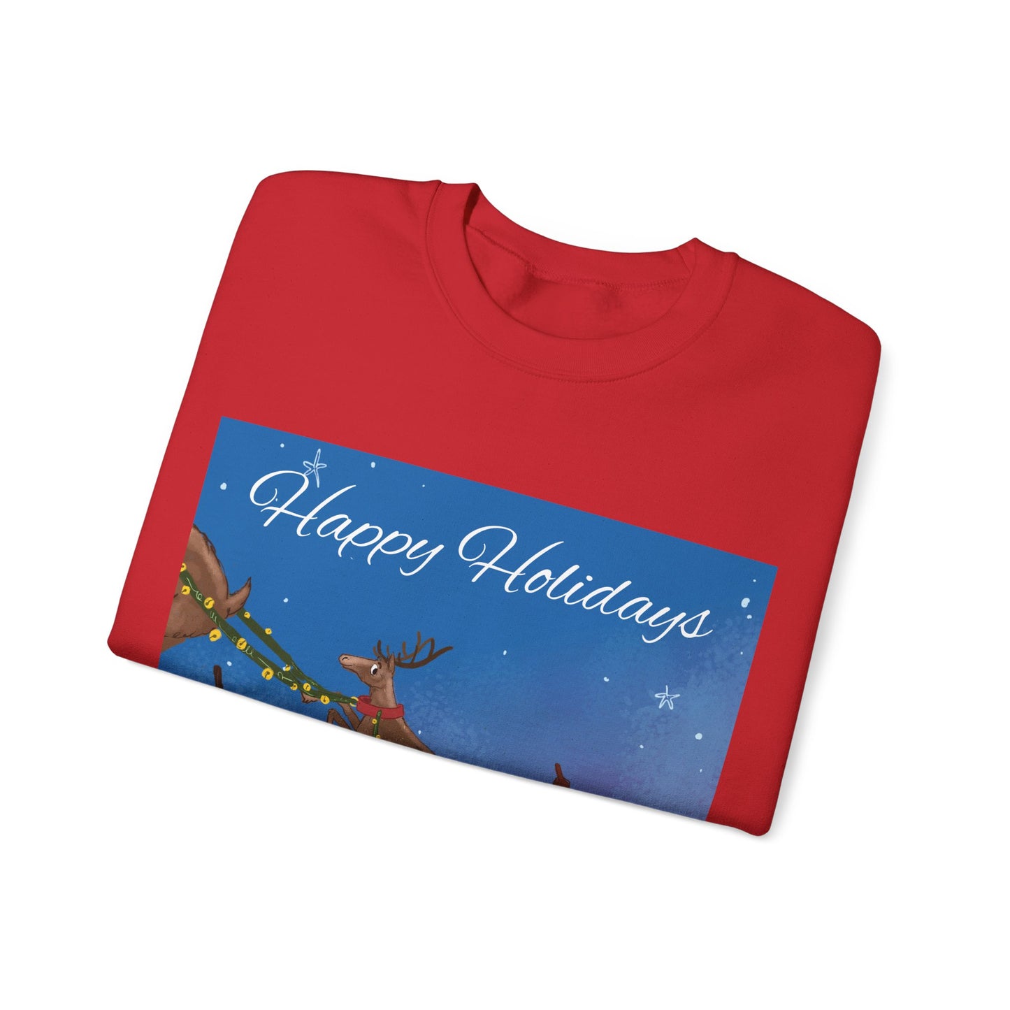 Happy Holidays Santa Claus Whispers Unisex Sweatshirt