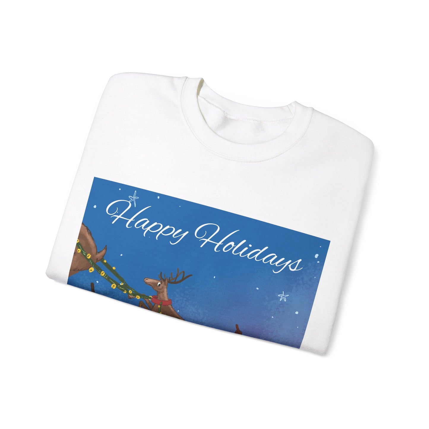 Happy Holidays Santa Claus Whispers Unisex Sweatshirt