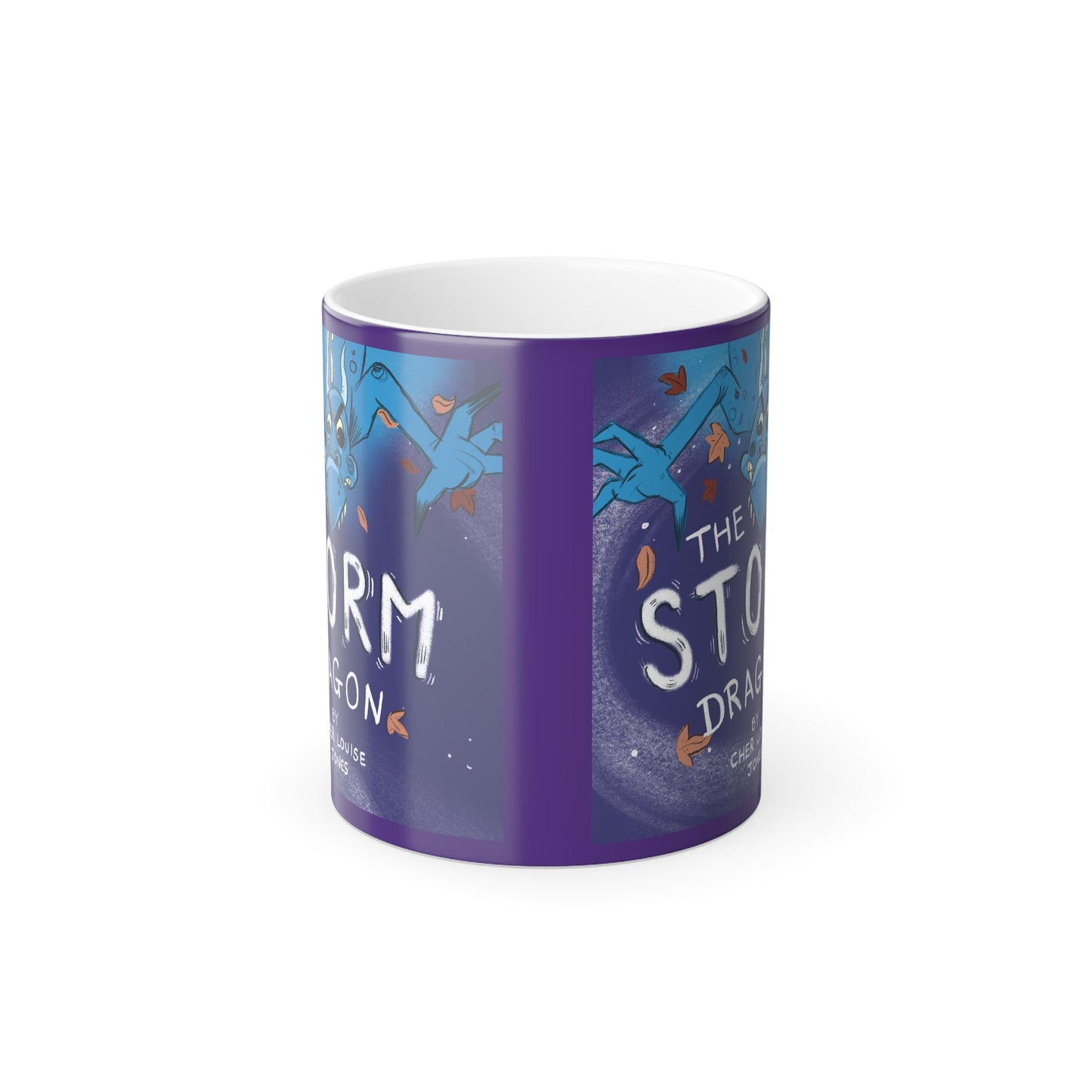 The Storm Dragon Color Morphing Mug, 11oz