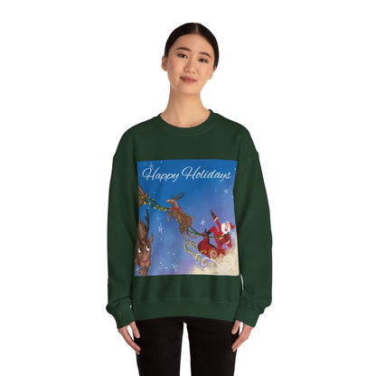 Happy Holidays Santa Claus Whispers Unisex Sweatshirt