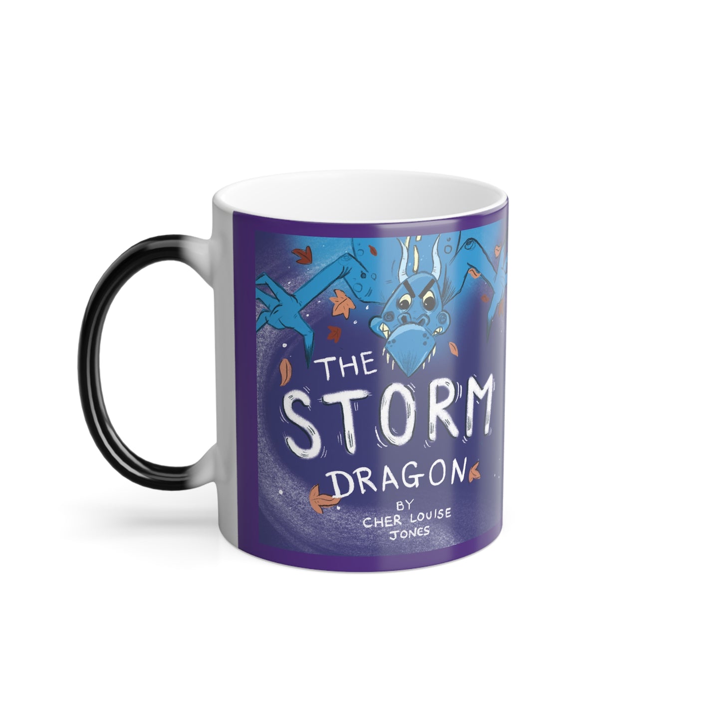 The Storm Dragon Color Morphing Mug, 11oz